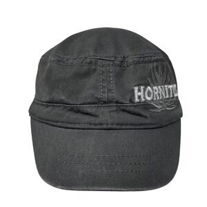 Hornitos Drink Responsibly Cadet Army Cap Gray OSFA Adjustable Style Master